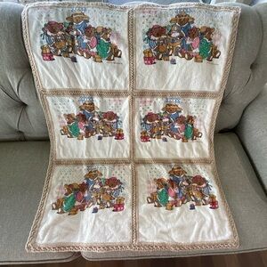 Handmade Vintage Baby Blanket